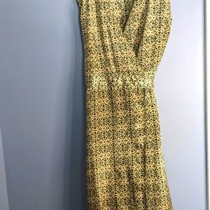 Light, ethnic-style wrap dress.